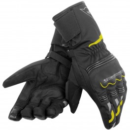 Guantes Dainese Tempest D-Dry Long negro / amarillo fluor