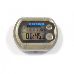 Micro reloj con indicador de temperatura y riesgo de hielo