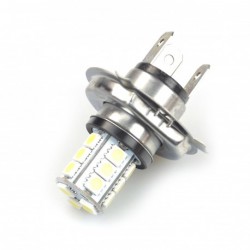 Lámpara antiniebla LED H4 18 leds 12V