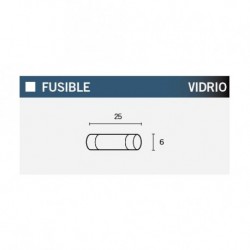 FUSIBLE 20A 25MM
