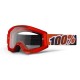 Gafas MX 100% Strata Motofire Rojo