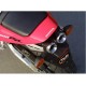 Escape Marving Honda Cbr 600 F 2001 - 2008 aluminio ovalado gama Superline -