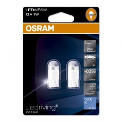 Lampara OSRAM LED Retrofit 12V W5W 6800K Ice Blue