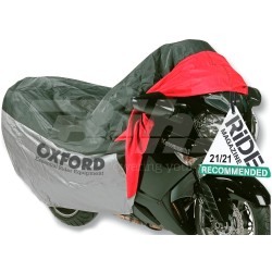 Funda de proteccion para motocicletas con bolsillo frontal T.M (170cm) Oxford OF923