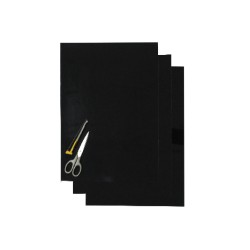 Adhesivo fondo para dorsal Blackbird negro - Pack de 3 uds 5051/20