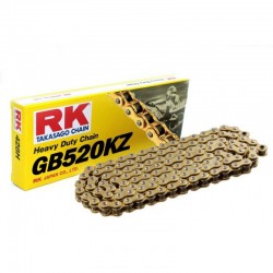 Cadena RK GB520KZ con 114 eslabones oro