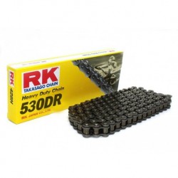 Cadena RK 530DR con 108 eslabones negro