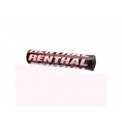 Protector/Morcilla barra superior de manillar Renthal trial negro/rojo 190mm P304