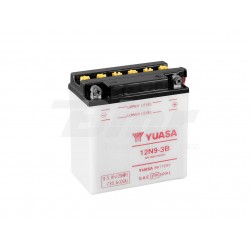 Batería Yuasa 12N9-3B Combipack (con electrolito)