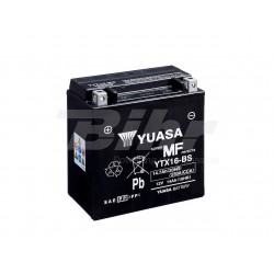 Batería Yuasa YTX16-BS Combipack (con electrolito)