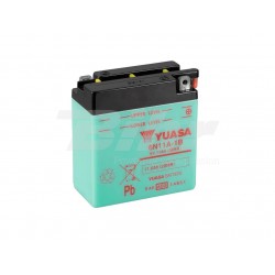 Batería Yuasa 6N11A-1B Dry charged (sin electrolito)