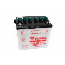 Batería Yuasa Y60-N24L-A Combipack (con electrolito)