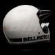 CASCO BELL MOTO-3 CLASSIC BLANCO 55-56 / TALLA S