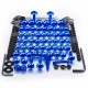 Kit tornillos de carenado Pro-Bolt Aluminio Azul CBR600 07+ FHO100G