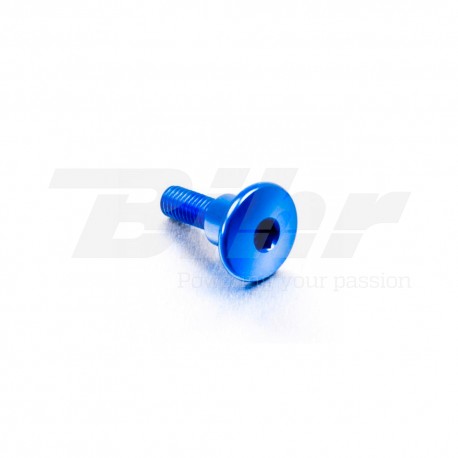 Tornillo de Aluminio Pro-bolt cabeza redondeada M6 x 22mm casquillo 9.5mm x 8mm azul LFB622COLLB