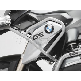 DEFENSAS SUPERIORES DE MOTOR SW-MOTECH BMW R 1200 GS LC 2013 - PLATA