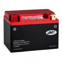 Bateria Ion litio YTX9-BS ( HJTX9-FP ) Jmt con indicador leds de carga