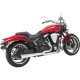Sistema / Escape completo Vance & Hines Pro Pipe Hs Yamaha Xv 1700 2002 - 2010 cromados